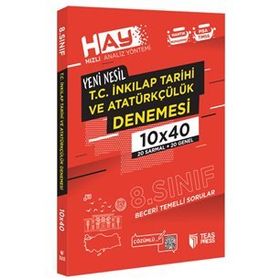 8. Sınıf Lgs Hay İnkılap Tarihi Denemesi-Teas Yayınları