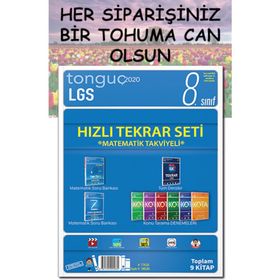 8. Sınıf LGS Hızlı Tekrar Seti Matematik Takviyeli - Tonguç Akademi Yayınları