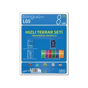 8. Sınıf LGS Hızlı Tekrar Seti Matematik Takviyeli - Tonguç Akademi Yayınları