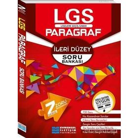 8. Sınıf LGS İleri Düzey Z Serisi Paragraf Soru Bankası / Kollektif / Evrensel İletişim Yayınları