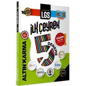 8. Sınıf LGS İlk Çeyrek 5'li Deneme - Altın Karma Yayınları