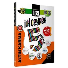 8. Sınıf LGS İlk Çeyrek 5'li Deneme - Altın Karma Yayınları