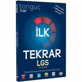 8. Sınıf LGS İlk Tekrar Kitabı Tonguç Akademi Yayınları