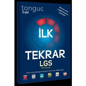 8. Sınıf LGS İlk Tekrar Kitabı Tonguç Akademi Yayınları