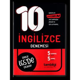 8. Sınıf LGS İngilizce 10 lu Branş Denemesi-Tambilgi Yayınları
