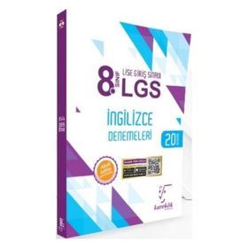 8.Sınıf LGS İngilizce 20 Deneme Karekök Yayınları