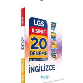 8. Sınıf Lgs İngilizce 20'li Deneme-Netfen Yayınları
