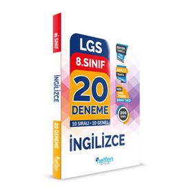 8. Sınıf Lgs İngilizce 20'li Deneme-Netfen Yayınları