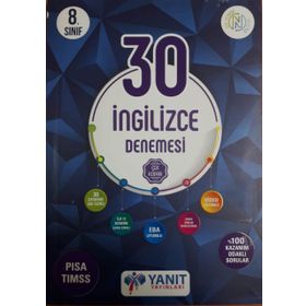 8. Sınıf Lgs İngilizce 30 Çözümlü Föy Deneme-Yanıt Yayınları