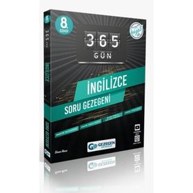 8. Sınıf LGS İngilizce 365 Gün Soru Gezegeni - Gezegen Yayıncılık
