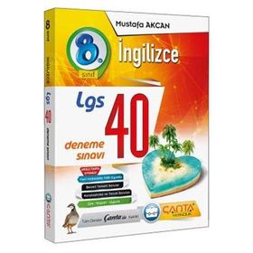 8. Sınıf LGS İngilizce 40 Deneme Çanta Yayınları