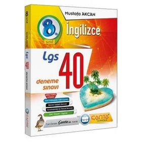 8. Sınıf LGS İngilizce 40 Deneme Çanta Yayınları