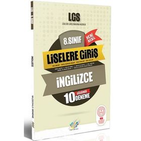 8. Sınıf LGS İngilizce Çözümlü 10 Deneme Fdd Yayınları