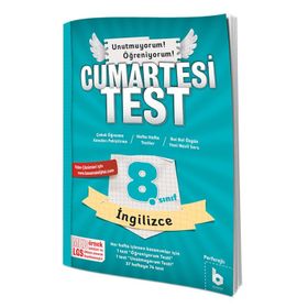 8. Sınıf LGS İngilizce Cumartesi Test Basamak Yayınları