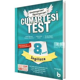 8. Sınıf LGS İngilizce Cumartesi Test Basamak Yayınları