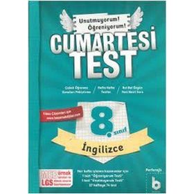 8. Sınıf LGS İngilizce Cumartesi Test Basamak Yayınları