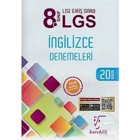 8. Sınıf LGS İngilizce Denemeleri Tekiz Yayıncılık