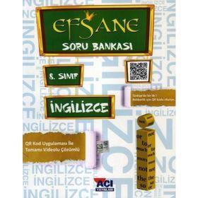 8.sınıf Lgs İngilizce Efsane Soru Bankası Açı Yayınları