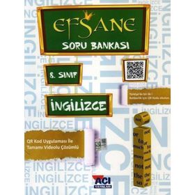 8.sınıf Lgs İngilizce Efsane Soru Bankası Açı Yayınları