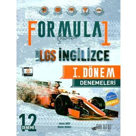 8. Sınıf LGS İngilizce Formula Serisi 12 Denemeleri Özel Baskı - Son Viraj Yayınları