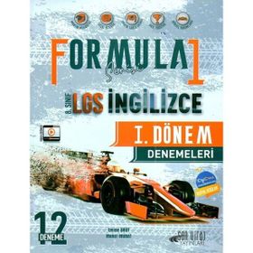 8. Sınıf LGS İngilizce Formula Serisi 12 Denemeleri Özel Baskı - Son Viraj Yayınları