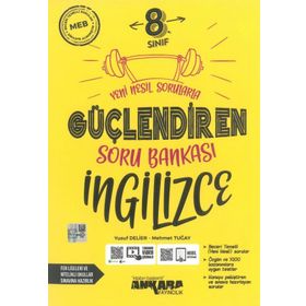 8. Sınıf LGS İngilizce Güçlendiren Soru Bankası - Ankara Yayıncılık