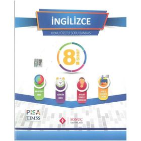 8. Sınıf LGS İngilizce Konu Özetli Soru Bankası Sonuç Yayınları
