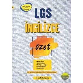 8. Sınıf LGS İngilizce Özet-Pano Yayınları