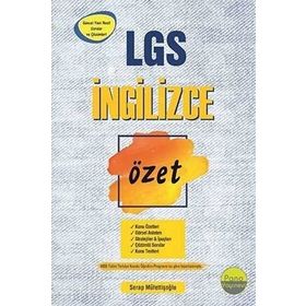 8. Sınıf LGS İngilizce Özet-Pano Yayınları