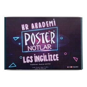 8. Sınıf LGS İngilizce Poster Notlar-KR Akademi Yayınları