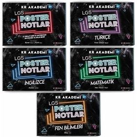 8. Sınıf LGS İngilizce Poster Notlar-KR Akademi