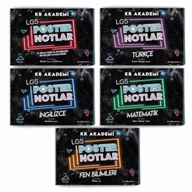 8. Sınıf LGS İngilizce Poster Notlar-KR Akademi