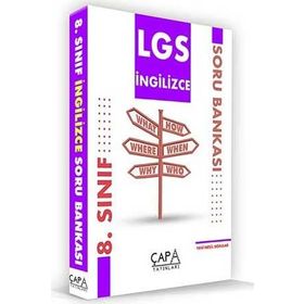 8. Sınıf LGS İngilizce Soru Bankası-Çapa Yayınları