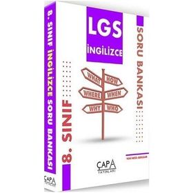 8. Sınıf LGS İngilizce Soru Bankası-Çapa Yayınları