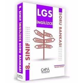 8. Sınıf LGS İngilizce Soru Bankası-Çapa Yayınları