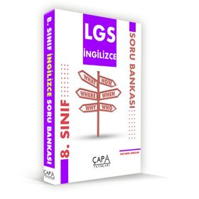 8. Sınıf LGS İngilizce Soru Bankası-Çapa Yayınları