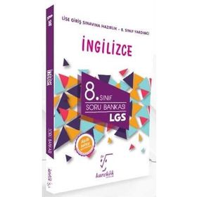 8. Sınıf LGS İngilizce Soru Bankası Karekök Yayınları