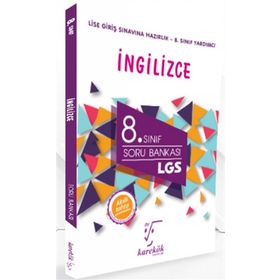 8. Sınıf LGS İngilizce Soru Bankası Karekök Yayınları