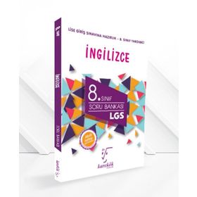 8. Sınıf LGS İngilizce Soru Bankası Karekök Yayınları