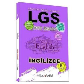 8. Sınıf LGS İngilizce Soru Bankası-Kitap Vadisi Yayınları