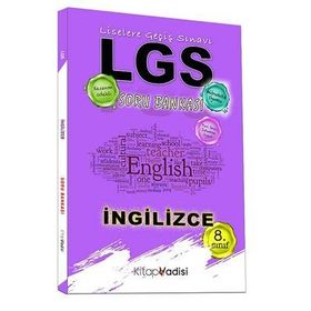 8. Sınıf LGS İngilizce Soru Bankası-Kitap Vadisi Yayınları