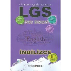 8. Sınıf LGS İngilizce Soru Bankası-Kitap Vadisi Yayınları