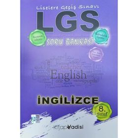 8. Sınıf LGS İngilizce Soru Bankası-Kitap Vadisi Yayınları