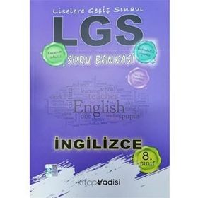 8. Sınıf LGS İngilizce Soru Bankası-Kitap Vadisi Yayınları