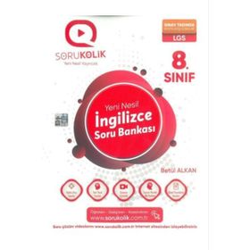 8. Sınıf LGS İngilizce Soru Bankası-Sorukolik Yayınları