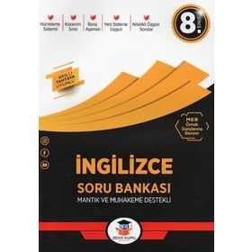 8. Sınıf LGS İngilizce Soru Bankası-Zeka Küpü Yayınları