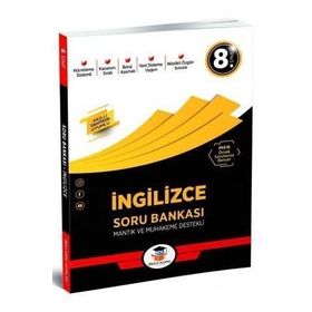 8. Sınıf LGS İngilizce Soru Bankası-Zeka Küpü Yayınları