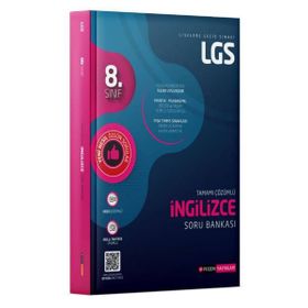 8. Sınıf LGS İngilizce Tamamı Çözümlü Soru Bankası-Pegem Yayınları