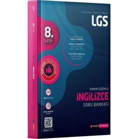 8. Sınıf LGS İngilizce Tamamı Çözümlü Soru Bankası-Pegem Yayınları