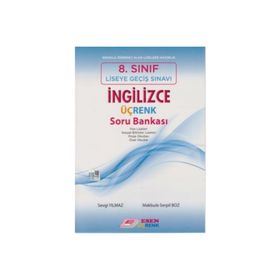 8. Sınıf LGS İngilizce Üçrenk Soru Bankası Esen Üçrenk Yayınları